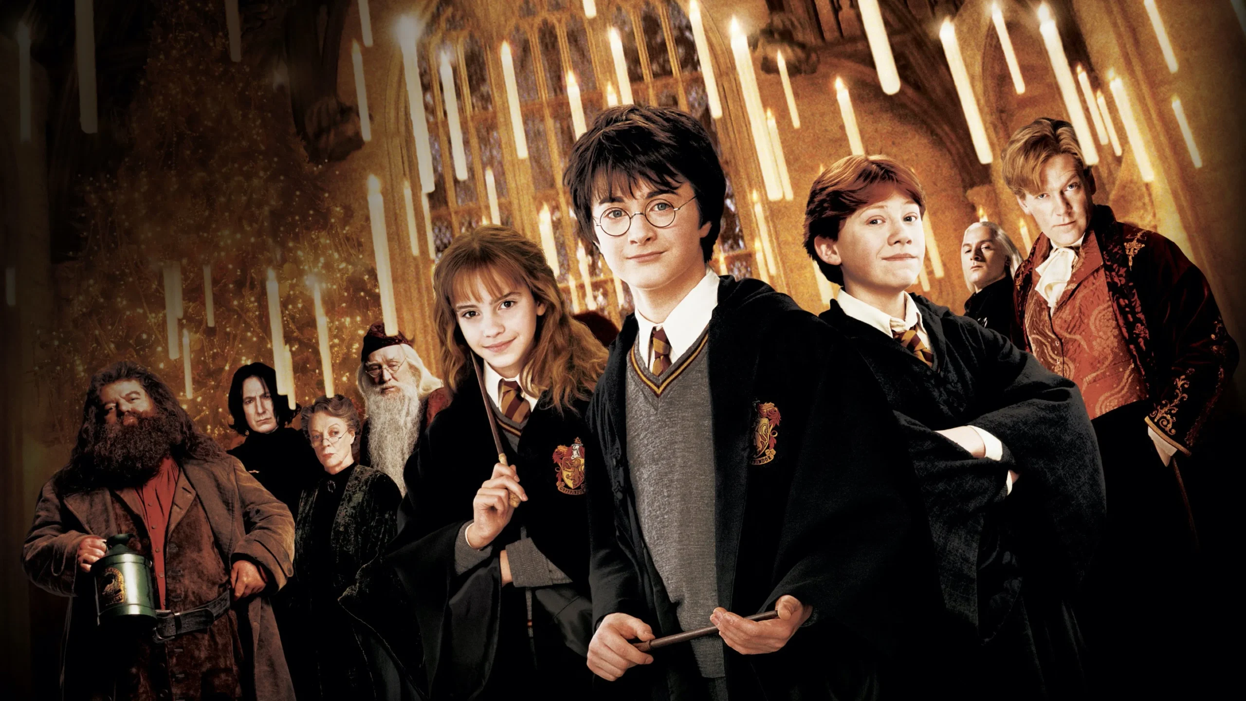 Harry Potter Chamber of Secrets Hogwarts scene
